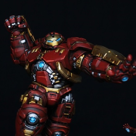 Marvel, Iron Man, Film und Fanart Figuren oder Dioramen erstellen und bemalen lassen.