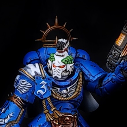 Space Marine Figuren Bemalung mit Effekten wie OSL, Weathering usw.