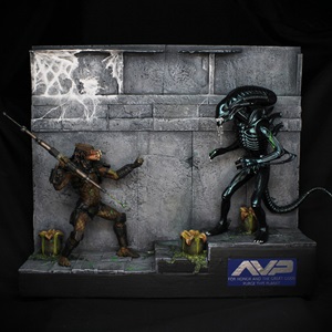 Painted Alien vs Predator